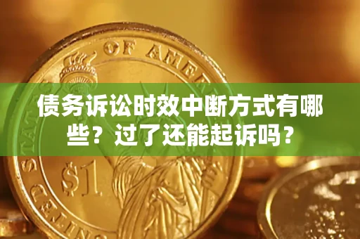 北京债务诉讼时效中断方式有哪些？过了还能起诉吗？