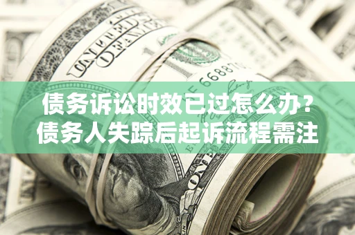 北京债务诉讼时效已过怎么办？债务人失踪后起诉流程需注意什么？